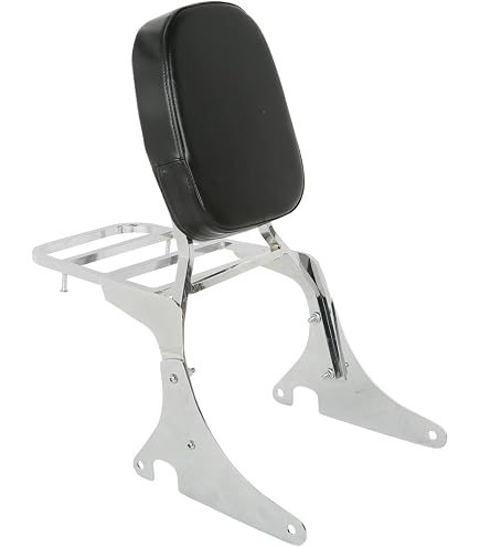 Amazon.com: TCMT Backrest Sissy Bar + Luggage Rack Fits For