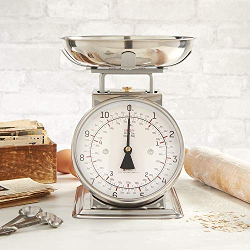 Taylor Precision Products Taylor Stainless Steel Analog Kitchen Scale
