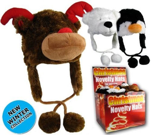 Children's Reindeer Plush Hat