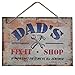 Dad's Fix-It Shop Sign, 10