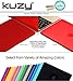 Kuzy 12 inch Case for Model A1534 2017-2015 with Retina Display Hardshell Matte, Red