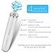 Holisouse Pore Vacuum Blackhead Remover Suction Comedone Acne Extractor Removal Tool Microdermabrasion Electric USB Rechargeable Machine with 2 in 1 Eyebrow and Acne Blackhead Tweezers