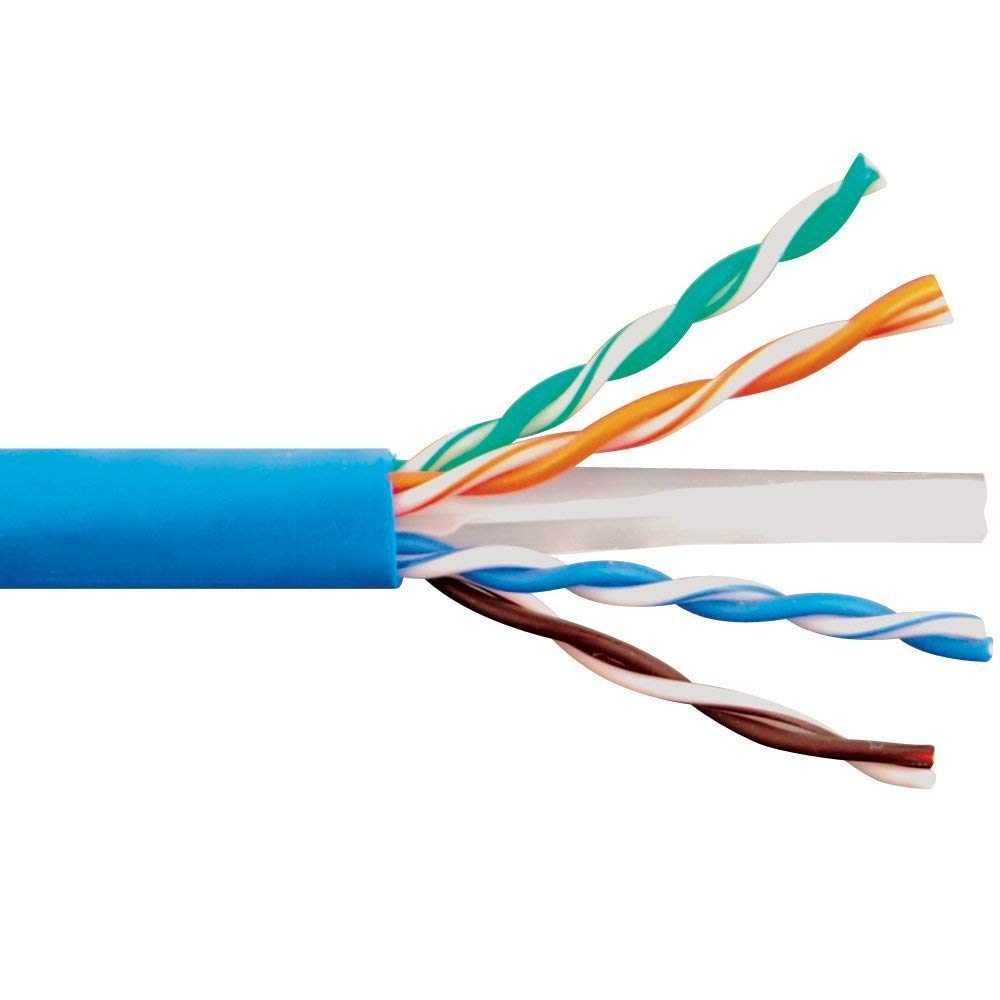 CAT 6 Cable (1.5 Feet) LAN, UTP (0.5m) CAT6, RJ45, Network