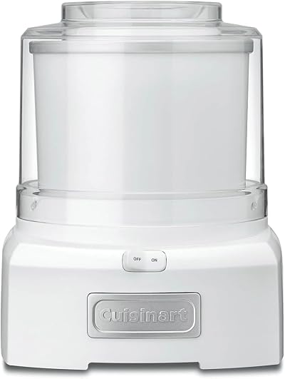 Cuisinart Cool Scoops Ice Cream Maker 1.4L Churning Bowl White ICE21