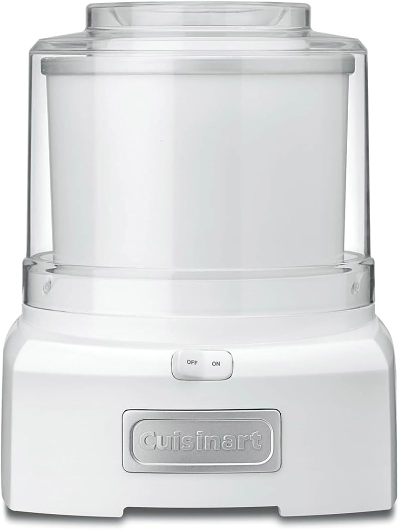 Cuisinart Cool Scoops Ice Cream Maker 1.4L Churning Bowl White ICE21