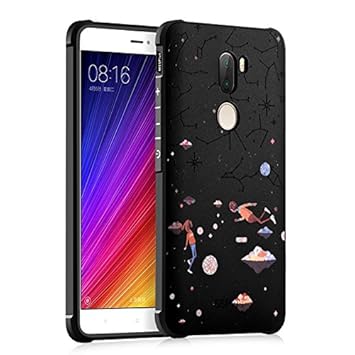 Huawei Handyhülle Kompatibel Xiaomi Mi5S Plus (5,7 Zoll) Cute Cartoon Katze Schädel Panda Liebe Design Ultra Slim TPU Schutzh