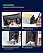 XTRONS 10.1 Inch Android 9.0 Car Stereo Radio DVD Player Universal Double Din GPS Navigator Octa Core 4G RAM 64G ROM Multi-Touch Screen Adjustable Viewing Angles Head Unit Supports OBD2 TPMS WiFi