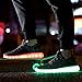 Tokee Unisex Led Light Up Shoes USB Cable Charging Luminous Sneakers