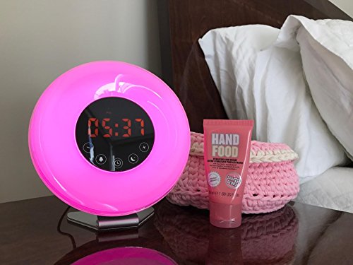 Sunlight-Alarm-ClockBest-Sunrise-Wake-Up-Light-with-6-Nature-Sounds-For-Heavy-SleepersFM-Radio-Touch-Control-With-USB-Charger-Sunset-Simulator-Alarm-Clock