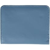 CTM Women's Mini Organizer Wallet, Dusty Blue
