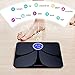 Excelvan CF366 Precision Smart Body Fat Scale Bluetooth with 8 parameters Smartphone App Body Scale Analyzer (400lb, Black)