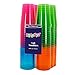 Party Essentials Hard Plastic 10-Ounce Party Cups/Drinking Glasses/Tall Tumblers, 150-Count, Assorted Neon