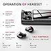 Wireless Earbuds Bluetooth Earbuds True Wireless Earphones IPX6 Waterproof Smart Touch Control Bluetooth 5.0 Stereo Hi-Fi Sound with 8000mAh Charging Case (Black)