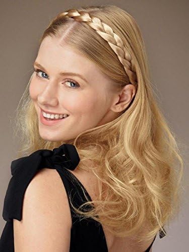 Boho Braid Color 263R Dark Blonde - Revlon Headband Thick 19" Circumference Synthetic Women's Straetch Base Braid Hair Piece