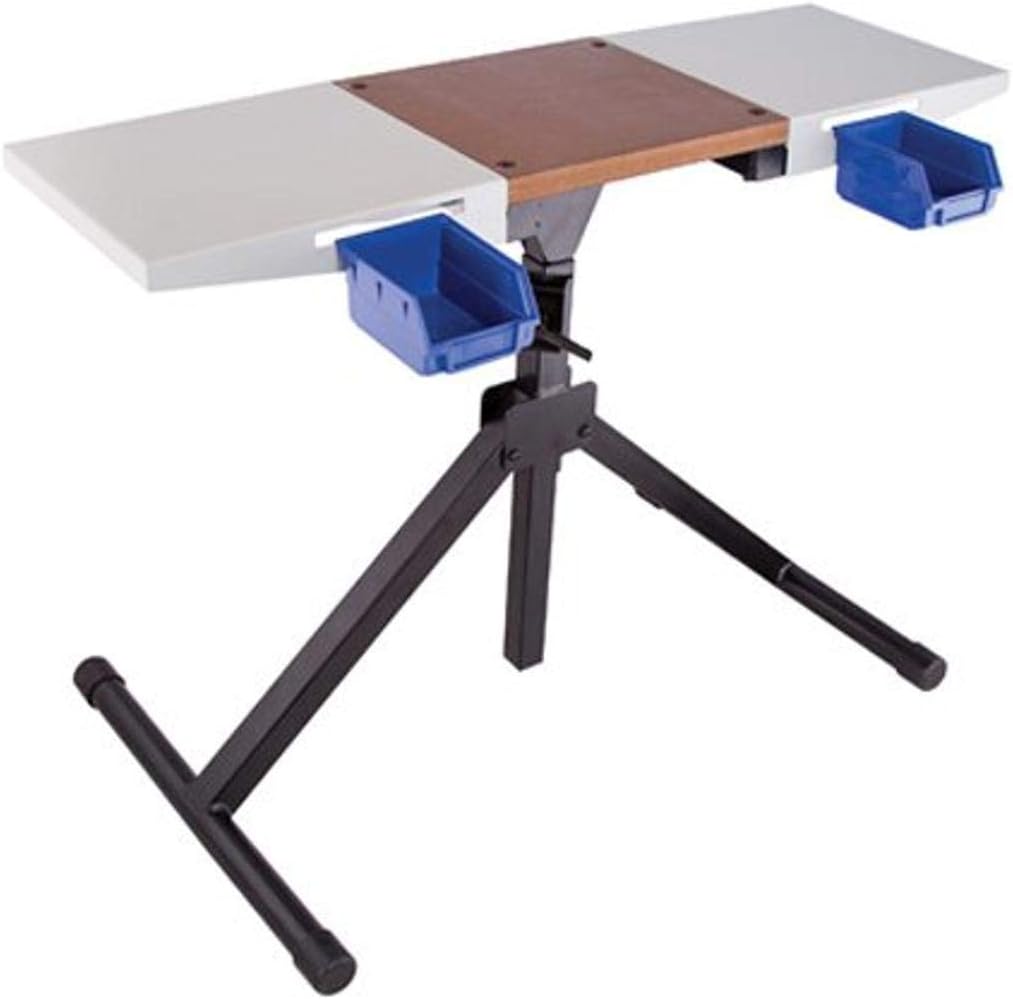 Frankford Arsenal Platinum Series Reloading Stand with Adjustable Steel Frame Construction, Wood Surface Center and Storage Bins for Reloading (2-(Pack))
