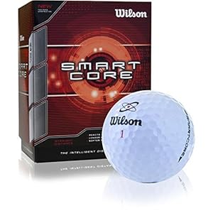 Wilson Smart Core Golf Ball – Pack of 24 (White)