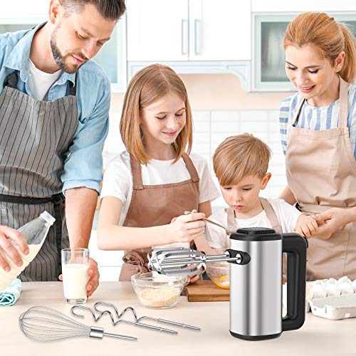 Hand Mixer Electric,Senbowe Upgrade 250W 5speed Electric Handheld Mixers with Storage Case