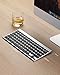Anker Ultra Compact Profile Wireless Bluetooth Keyboard for iOS, Android, Windows and Mac with Rechargeable Battery and Aluminum-Effect Finish (Black)
