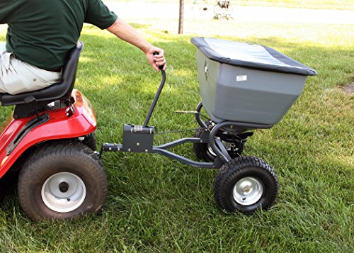 Precision Products TBS7000RDOS 7 Series 200-Pound Tow Behind Broadcast Spreader with Rain Cover - Thumbnail 2