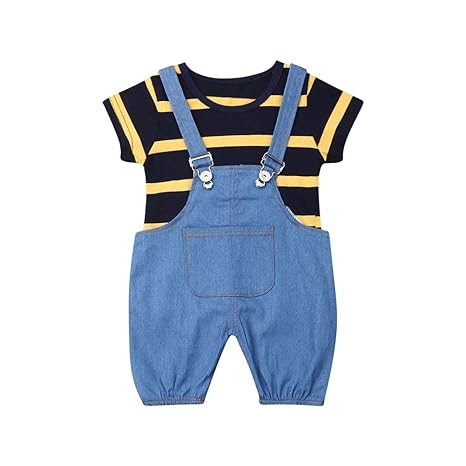 baby boy black dungarees