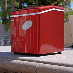 Newair Counter Top Ice Maker Machine (Red), Compact