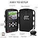 FUNSHION Trail Game Camera, 16MP 1080P Trail Cameras with Night Vision Motion Activated Waterproof IP66 2.4’’ LCD Hunting Scouting Cam for Wildlife Monitoring 120°Detecting Range 42pcs IR LEDs