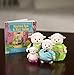 Li'l Woodzeez 4-Piece Animal Figurine Set with Storybook - Snipadoodles Sheep Family