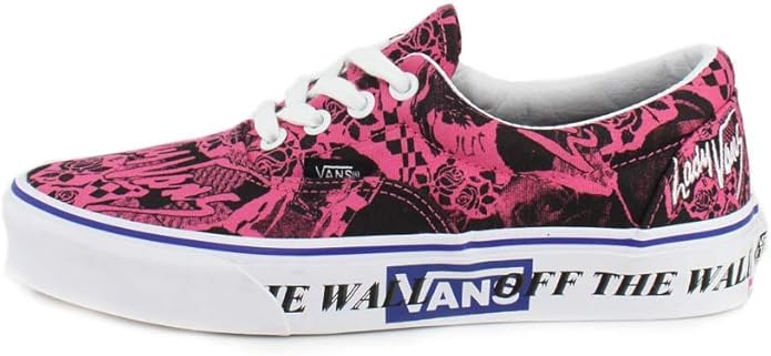 vans rosa fosforescente