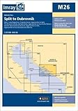 Imray Chart M26: Split to Dubrovnik (M Series)