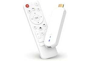 Pomya for Android 14.0 TV Box, 4K Ultra HD Streaming Media Player, Smart Digital TV Stick with Voice Remote, RAM 2GB ROM 16GB