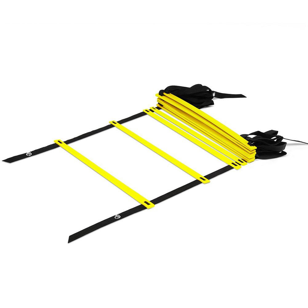 HanSemay 5M Speed Ladder Agility Ladder 9-Rung for Football Speed Fitness Training (5M 9-Rung)