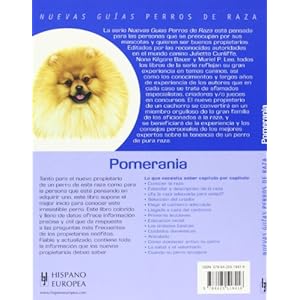 Pomerania. Nuevas guias perros de raza (Nuevas Guias Perros De Raza/ New Guide of Dog Breeds) (Spanish Edition)