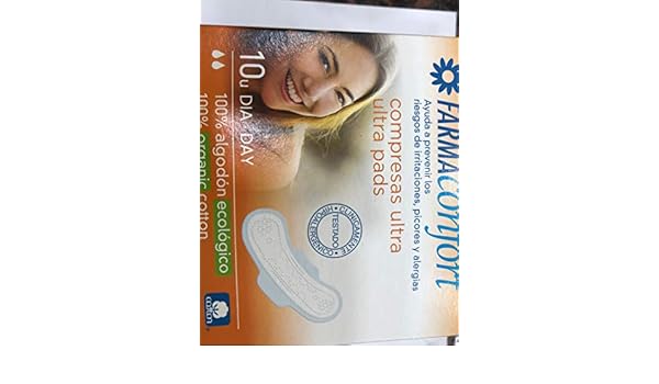 IONFARMA - COMPRESA FARMACONFORT DIA ALA 10U: Amazon.es: Belleza