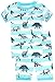 Boys'2 Piece Sleepwear Short Pajamas Set Dinosaurs PJs Size 5Y
