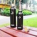 Fnova Insulated Stainless Steel Water Bottle with 2 Caps, Double Walled Vacuum Flask, Standard Mouth, BPA-Free, Cold 24 Hrs / Hot 12 Hrs
