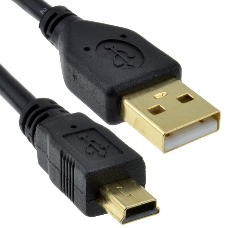 1.8M Long MINI USB Data & Charging Cable Lead for Garmin - nüvi (series) 50/52 / 52LM / 54LM / 55 / 55LM / 56LM / 57LM / 58LM / Car Track GPS Navigation System