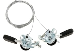 Bike Thumb Shifter, Bike Aluminum Friction Thumb Shifter with Brake Cables Bike Accessories