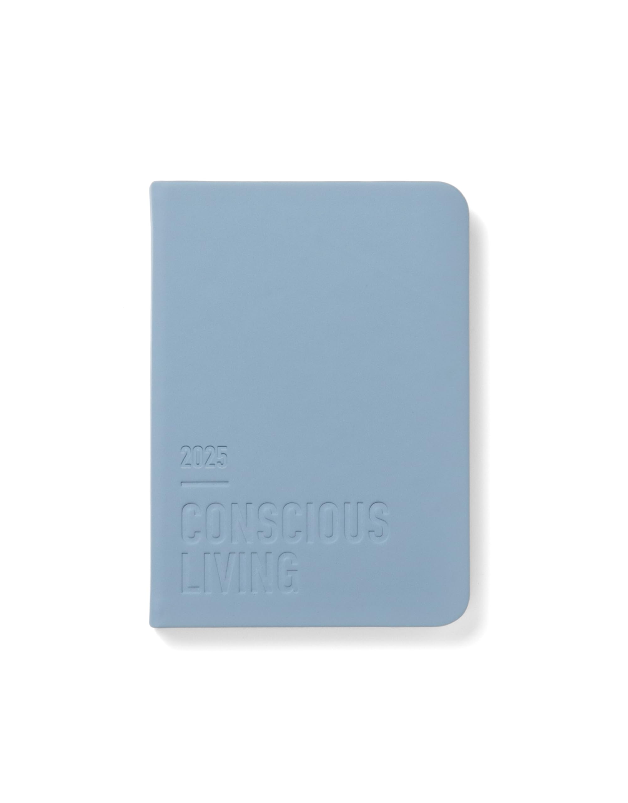 Letts of London Conscious A6 day to a page with appointments 2025 diary - ocean