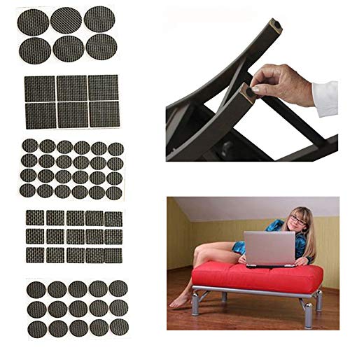 Non Slip Furniture Pads Furniture Pads Furniture Gripper Felt Furniture Pads 132 Piece! Felt Pads Furniture Feet All Sizes Furniture Floor Protectors for Keep in Place Furniture & Furniture Stoppers - Thumbnail 6