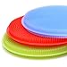 SimplyNonSlip Silicone Sponge and Scrubber | Antibacterial Silicone Kitchen Sponge for Dishes & Cleaning | Dishwasher Safe and Insanely Dense/Durable | 3 Included Heavy Duty Kitchen Scrapers | 6 Pack