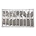 Tinksky 60pcs 8-25mm Watch Band Stainless Steel Spring Bars Link Pins