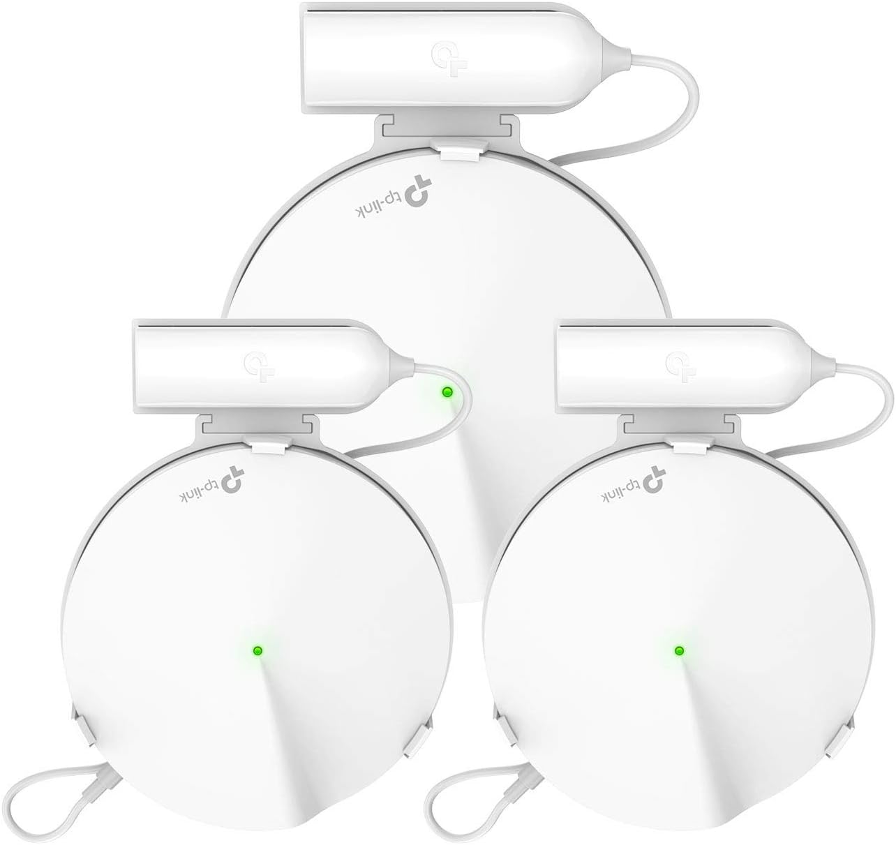 Koroao Wall Mount Holder for TP-Link Deco M9 Plus Whole Home Mesh WiFi System - No Cord Clutter and Save Space Ceiling Bracket (1-Pack)