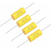 MECCANIXITY 4Pcs 4.7uf Frequency Divider Capacitor 250V MKP Film Capacitor | Axial Audio Speaker Crossover