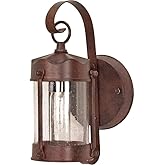 Nuvo 60/3461 One Light Outdoor Wall Mount, Bronze/Dark