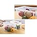 Refrigerator Pantry Organizer Bin, BAMONA 2 Pcs Kitchen Vegetable Fruit Food Holder Storage Freezer Cabinet Box with Lid & Handle