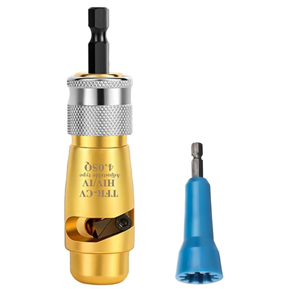 Stroagymoon Electric Wire Stripper,Portable Wire Twisting Tool Nut Twister for Drill,Cable Peeling and Stripping Connector Easy Install -4.0