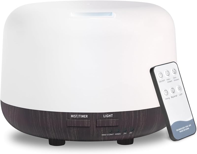 Trace 300ml Essential Oil Diffuser Aroma Diffuser with Remote 7 LED Lights