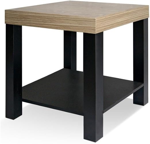 light oak coffee table with storage