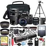 Canon EOS Rebel T6i Digital SLR Camera with EF-S
