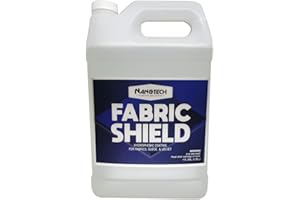 Nanotech Surface Solutions Fabric-Shield, Fabric Guard, Liquid Repellent for Fabrics, Upholstery, Suede, Textile Shield, Wine, Coffee Stain Protector (1 Gallon)